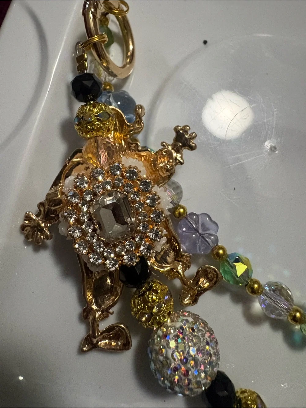 N/A enamel harlequin